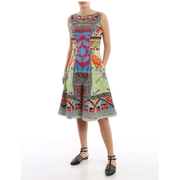 Etro Sleeveless Patchwork Amalfi Dress - Picture 4 of 16